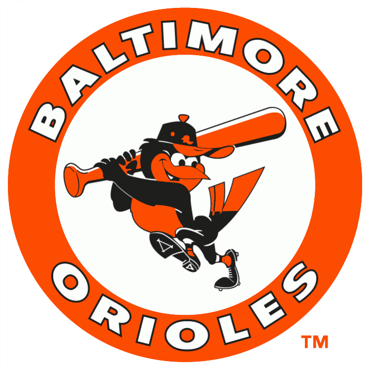 Baltimore Orioles 1989-1991 Primary Logo iron on heat transfer